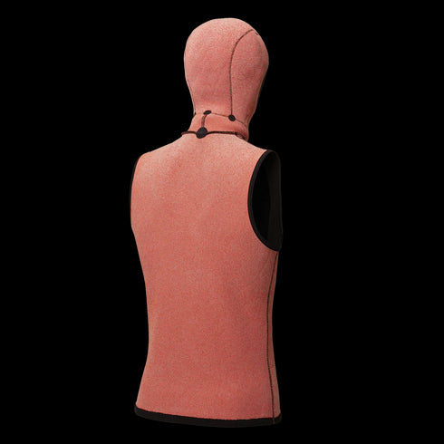 Mystisches Neopren -Oberteil mit Motorhaube 3/2mm - Schwarz